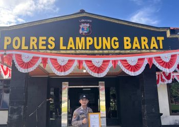 Tangkap Pelaku Curanmor Saat Lepas Dinas, Personel Polda Lampung Dapat Hadiah Sekolah Inspektur Polisi dari Kapolri