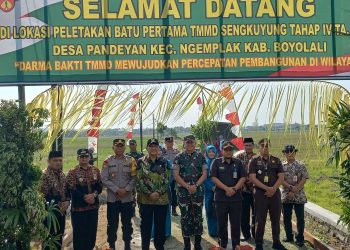 Sinergitas TNI-Polri dan Instansi Terkait: Pembukaan TMMD Sengkuyung Tahap IV Tahun 2024 di Boyolali