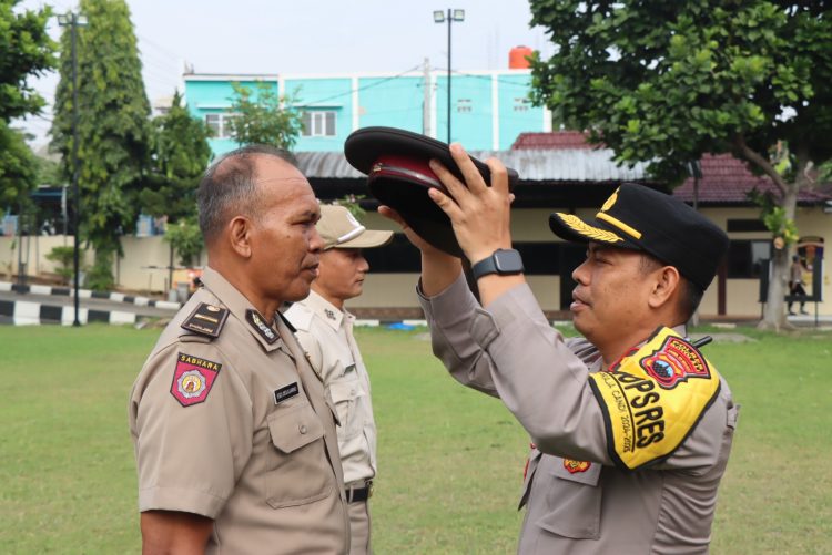 Upacara Kenaikan Pangkat Polri Pengabdian dan PNS Periode 1 Oktober 2024 di Polres Boyolali