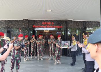 Polres Boyolali Sampaikan Ucapan Selamat HUT TNI ke-79 di Grup 2 Kopassus, Wujudkan Sinergi TNI-Polri untuk Solo Raya