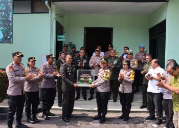 Kunjungan Estafet Polres Boyolali ke Markas TNI: Sinergi TNI-Polri dalam HUT TNI ke-
