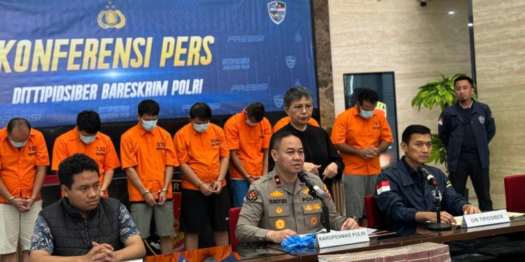 Polri Bongkar Sindikat Judi Online yang Dikendalikan Warga Negara Asing, Perputaran Uang Capai Rp 685 M