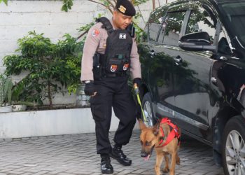 Jelang Rapat Pleno Pilkada, Polres Boyolali Tingkatkan Pengamanan dan Sterilisasi KPU