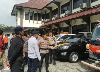 Apel Gelar Pasukan: 400 Personel Gabungan Siap Kawal Perayaan Natal dan Tahun Baru di Boyolali