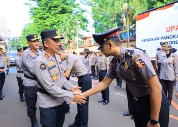 22 Personel Naik Pangkat, Siap Beri Pelayanan Terbaik untuk Masyarakat