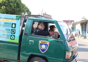 Menginspirasi, Bhabinkamtibmas Desa Candi Berdayakan Dedikasinya Lewat Aksi Sosial