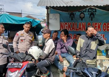 Jelang Pelantikan Bupati dan Ramadhan, Polsek Ampel Gelar Canvassing dengan Tukang Ojek Pasar