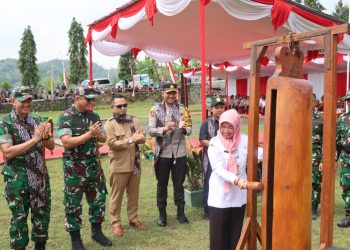 Kapolres Boyolali Hadiri Pembukaan TMMD Reguler ke-123, Dukung Penuh Pembangunan Desa