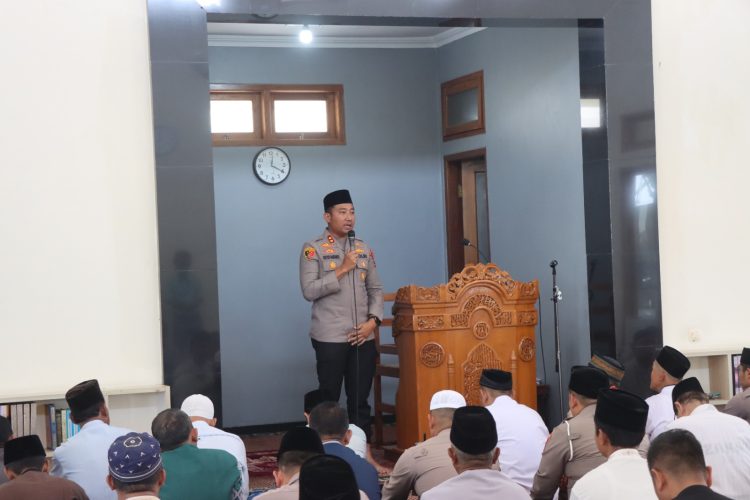Kapolres Boyolali Gelar Safari Jumat di Masjid Baiturrahman