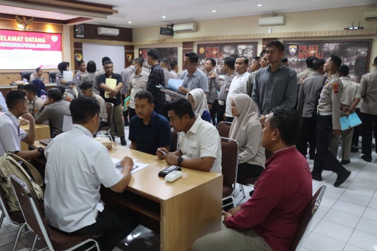 Polres Boyolali Terima Audit Kinerja Tahap I T.A. 2025 dari Itwasda Polda Jateng