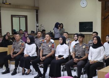Bulan penuh berkah, setelah jalani sidang BP4R, enam anggota Polres sah menuju  Pelaminan