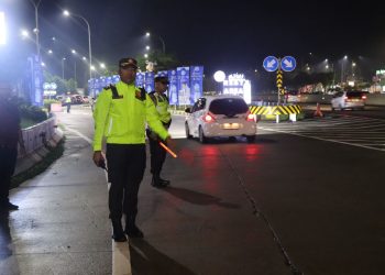 Pastikan Kelancaran Arus Balik, Kapolres Boyolali Pantau Langsung Lalu Lintas di Rest Area KM 487 B