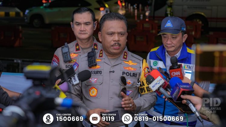Kakorlantas Pantau Pergerakan Arus Balik di GT Banyumanik: 40 Persen Kendaraan Mengarah ke Jakarta