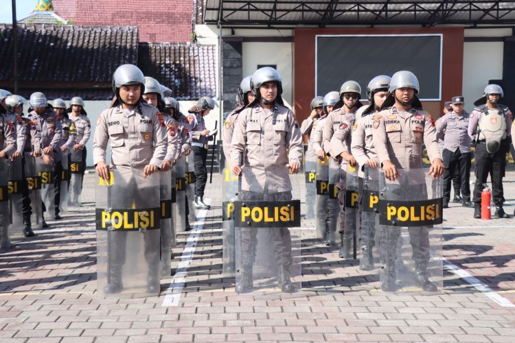 Polres Boyolali Bentuk Ton Dalmas: Hadirkan Polisi Humanis di Tengah Aksi Massa