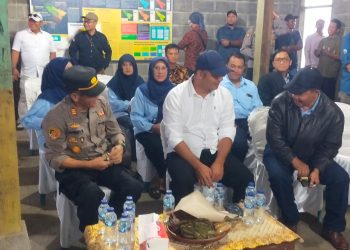 Polsek Musuk Gelar Pengamanan Kunjungan Menteri Lingkungan Hidup ke Boyolali untuk Konservasi Sub DAS Pusur