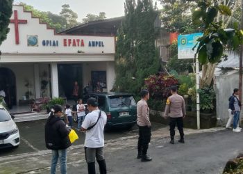 Polres Boyolali Hadirkan Rasa Aman dalam Ibadah Hari Kebangkitan di Ampel