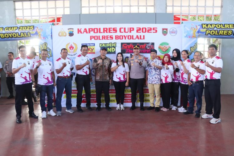 Cikal Bakal Pembinaan Atlet Porprov Boyolali, Turnamen Kapolres Cup 2025 Resmi Dibuka