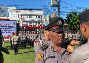 Penghargaan Akhir Masa Dinas: AIPTU Purwanto Resmi Menjadi IPDA, Kapolres Boyolali Pimpin Upacara