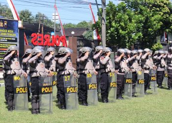 Kepolisian Humanis, Dalmas Profesional: Apel Kesiapan Polres Boyolali Disertai Latihan Taktis