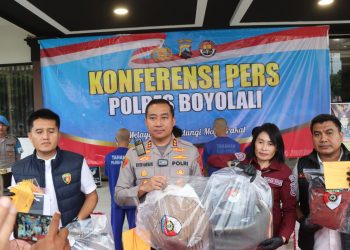 Polres Boyolali Gelar Konferensi Pers Ungkap Kasus Penganiayaan Viral di Tanduk Ampel