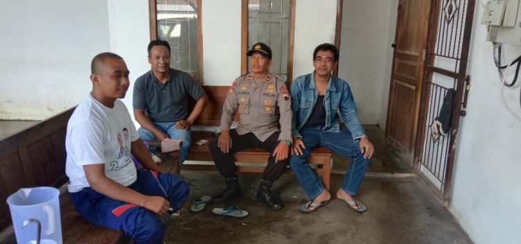 POLSEK MOJOSONGO LAKUKAN CANVASSING CEGAH PREMANISME DAN GANGGUAN KAMTIBMAS