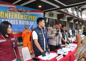 Polres Boyolali Ungkap Kasus Pencurian di SD dan Balai Desa Kemusu, Dua Tersangka Ditetapkan – Satu Masih DPO