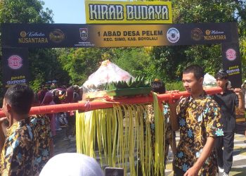 Kirab Budaya Berjalan Tertib, Tokoh Masyarakat: Terima Kasih Polsek Simo!