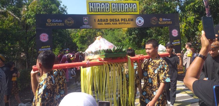 Kirab Budaya Berjalan Tertib, Tokoh Masyarakat: Terima Kasih Polsek Simo!