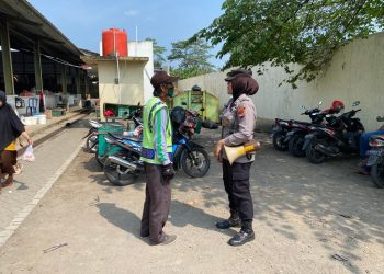 Satgas Binmas Polres Boyolali Sampaikan Pesan Kamtibmas ke Pasar Hewan dan Swalayan, Warga Apresiasi Situasi Kondusif