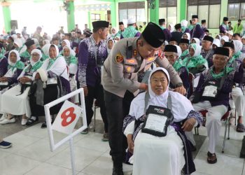 Sambut Tamu Allah, Kapolres: Kami Hadir Berikan yang Terbaik