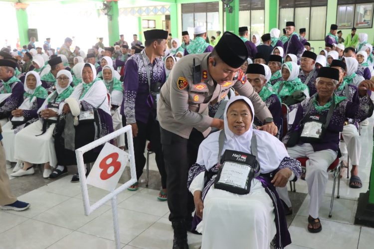 Sambut Tamu Allah, Kapolres: Kami Hadir Berikan yang Terbaik