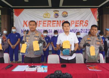 Polres Boyolali Ungkap 10 Tersangka Premanisme dalam Operasi Aman Candi 2025