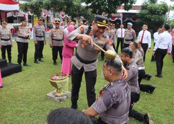 Kapolres Boyolali Pimpin Upacara Kenaikan Pangkat 68 Anggota Bintara Polri Periode 1 Juli 2025