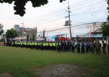 Polres Boyolali Gelar Apel Kesiapan Pengamanan Pengesahan Warga Baru PSHT Parluh-17