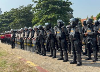 Polres Boyolali Laksanakan Latihan Dalmas dan POH Paradigma Baru Sambut Kunjungan Tim Mabes Polri