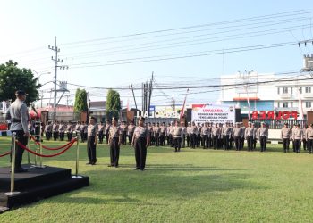 Suasana Khidmat Warnai Upacara Kenaikan Pangkat Pengabdian Polres Boyolali Periode 1 Agustus 2025