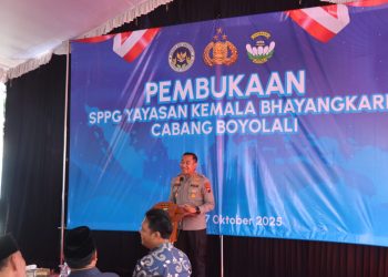 Pembukaan SPPG Polres Boyolali, Wujud Nyata Kepedulian Polri dan Bhayangkari terhadap Pemenuhan Gizi Anak Bangsa