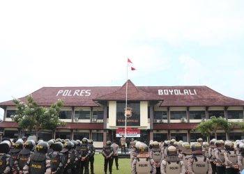 Apel Siaga Personel Polres Boyolali, Kapolres Tekankan Kesiapsiagaan dan Profesionalisme Anggota Hadapi Situasi Kamtibmas