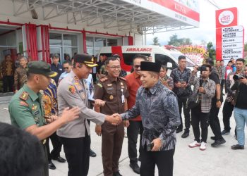 Kapolres Boyolali Turut Hadir dalam Peresmian Koperasi Desa Merah Putih di Metuk