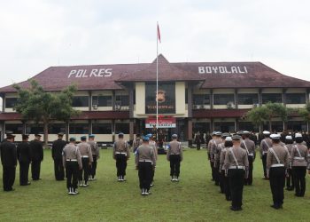 Kapolres Pimpin  Upacara Hari Sumpah Pemuda 2025 di Mapolres Boyolali Berlangsung Khidmat