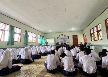 Polsubsektor Tamansari Gencarkan Sosialisasi Bahaya Narkoba, Sekaligus Kenalkan Program SMA Kemala Taruna Bhayangkara