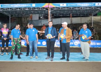 Kapolres Hadiri Pembukaan Turnamen Bola Voly Bupati Boyolali Cup di Alun-Alun Pancasila Cepogo