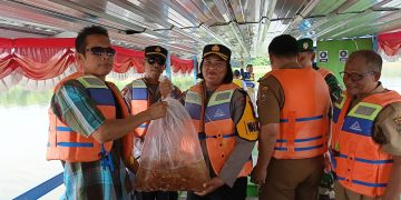 Peringati hari Disabilitas Internasional, Polres Boyolali hadiri penanaman pohon dan tebar benih Ikan bersama komunitas difabel