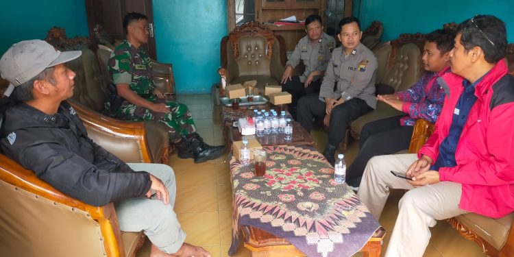 Polsek Selo Monitoring Kegiatan Latihan Penanggulangan Bencana Erupsi Gunung Merapi Tahun 2026